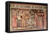 Bishop Sherbourne with Henry VIII-Louise Barnard-Framed Stretched Canvas