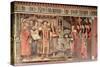 Bishop Sherbourne with Henry VIII-Louise Barnard-Stretched Canvas