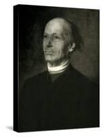 Bishop Strossmayer-Franz Seraph von Lenbach-Stretched Canvas