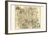 Bishopric Of Hildesheim-Willem Janszoon Blaeu-Framed Art Print