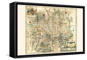 Bishopric Of Hildesheim-Willem Janszoon Blaeu-Framed Stretched Canvas