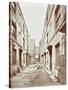 Bishops Court with Boarded-Up Houses, London, 1906-null-Stretched Canvas