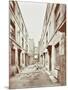 Bishops Court with Boarded-Up Houses, London, 1906-null-Mounted Photographic Print