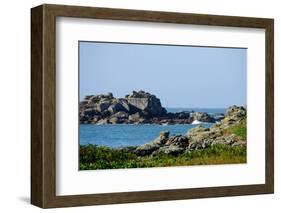 Bishops Rock Lighthouse, Isles of Scilly, England, United Kingdom, Europe-Robert Harding-Framed Photographic Print