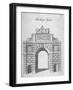 Bishopsgate, City of London, 1735-null-Framed Giclee Print