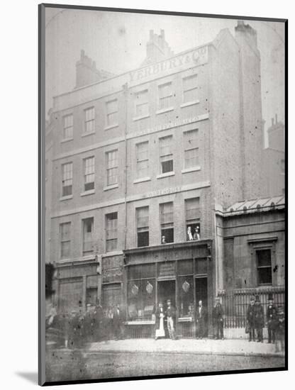 Bishopsgate, City of London, 1862-null-Mounted Giclee Print