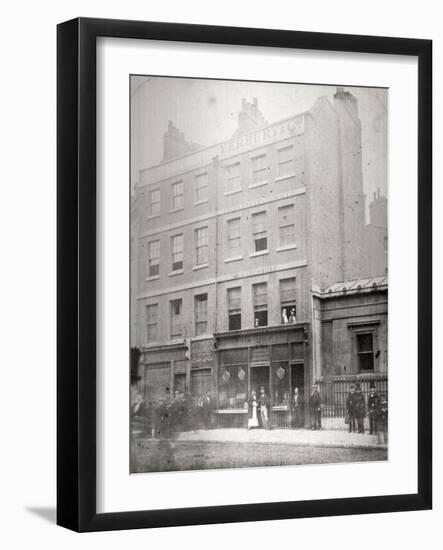 Bishopsgate, City of London, 1862-null-Framed Giclee Print