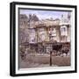Bishopsgate, London, 1886-John Crowther-Framed Giclee Print