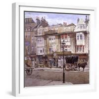 Bishopsgate, London, 1886-John Crowther-Framed Giclee Print