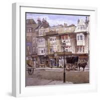 Bishopsgate, London, 1886-John Crowther-Framed Giclee Print