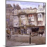 Bishopsgate, London, 1886-John Crowther-Mounted Giclee Print