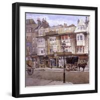 Bishopsgate, London, 1886-John Crowther-Framed Premium Giclee Print