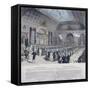 Bishopsgate Street, London, 1814-R Reeves-Framed Stretched Canvas