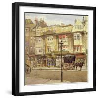 Bishopsgate Street Without-John Crowther-Framed Giclee Print