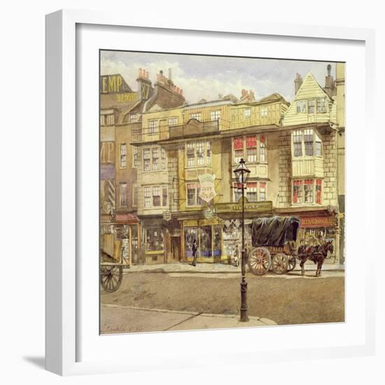 Bishopsgate Street Without-John Crowther-Framed Giclee Print