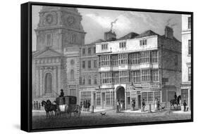 Bishopsgate Tavern-Thomas H Shepherd-Framed Stretched Canvas