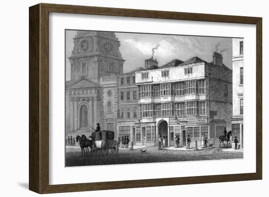 Bishopsgate Tavern-Thomas H Shepherd-Framed Art Print