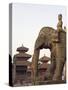 Bishwanath Mandir, Durbar Square, UNESCO World Heritage Site, Patan, Kathmandu Valley, Nepal, Asia-Christian Kober-Stretched Canvas
