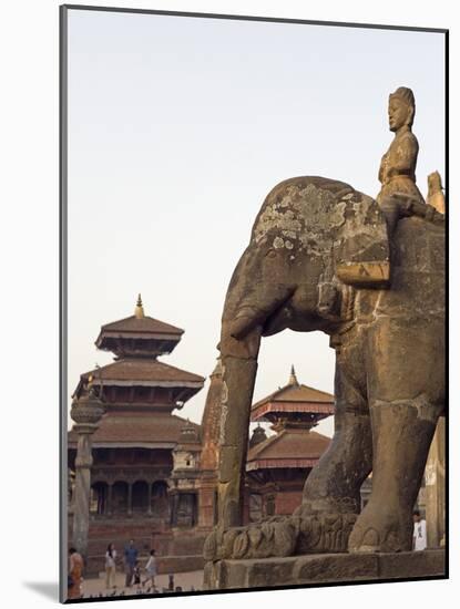 Bishwanath Mandir, Durbar Square, UNESCO World Heritage Site, Patan, Kathmandu Valley, Nepal, Asia-Christian Kober-Mounted Photographic Print