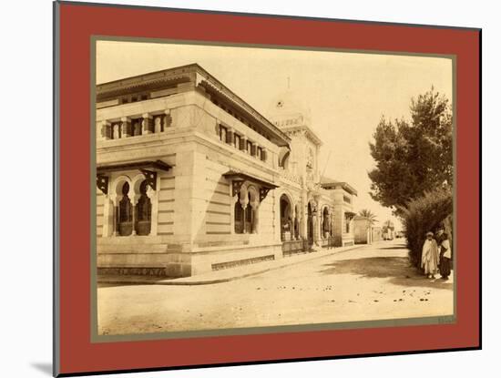 Biskra, Hotel De Ville, Algiers-Etienne & Louis Antonin Neurdein-Mounted Giclee Print