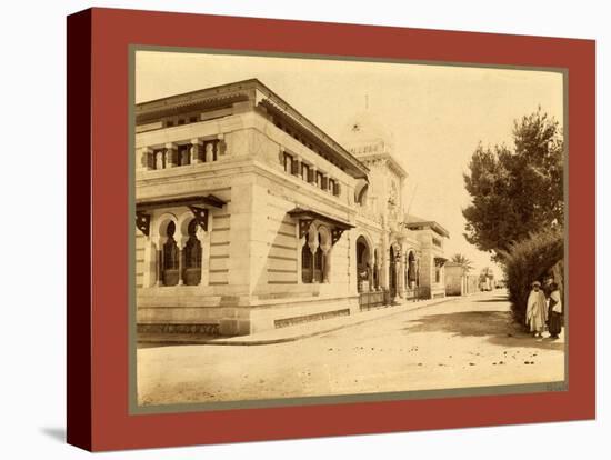 Biskra, Hotel De Ville, Algiers-Etienne & Louis Antonin Neurdein-Stretched Canvas