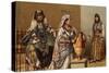 Biskra, Moorish and Kabyle Women from Tlemcen, Algeria, Africa-null-Stretched Canvas