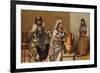 Biskra, Moorish and Kabyle Women from Tlemcen, Algeria, Africa-null-Framed Giclee Print