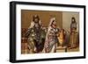 Biskra, Moorish and Kabyle Women from Tlemcen, Algeria, Africa-null-Framed Giclee Print