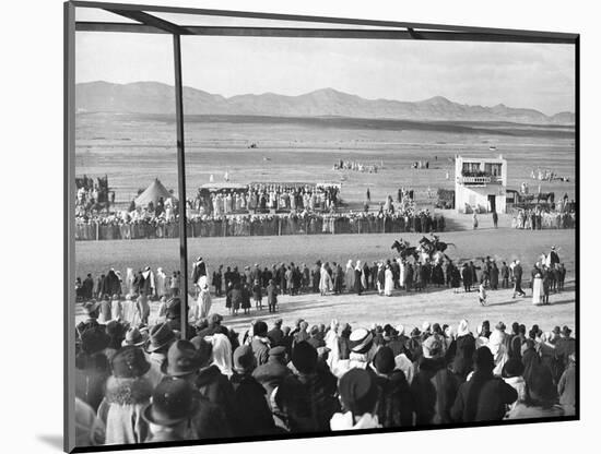 Biskra Racetrack-null-Mounted Photographic Print