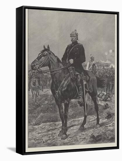 Bismarck, a Reminiscence of Sedan-Richard Caton Woodville II-Framed Stretched Canvas