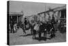 Bismarck, Dakota (Territory) Street Scene-O.S. Goff-Stretched Canvas