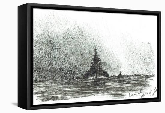 Bismarck heads out, 2006-Vincent Alexander Booth-Framed Stretched Canvas