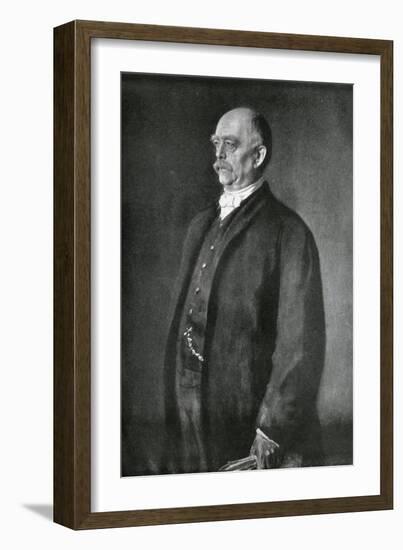 Bismarck in 1884-null-Framed Art Print