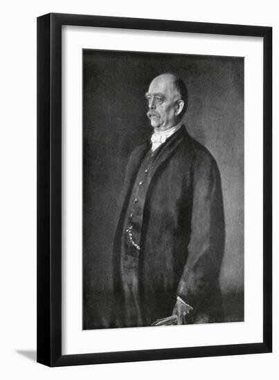 Bismarck in 1884-null-Framed Art Print