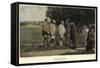 Bismarck in Kissingen-null-Framed Stretched Canvas