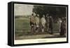 Bismarck in Kissingen-null-Framed Stretched Canvas