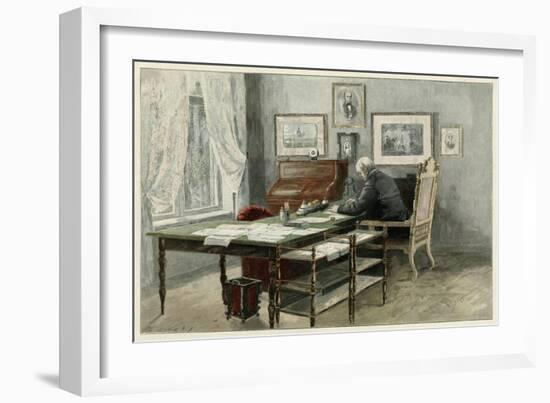 Bismarck, Moderne Kunst-Henny Deppermann-Framed Art Print