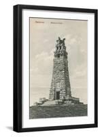 Bismarck Monument, Hannover, Germany-null-Framed Art Print