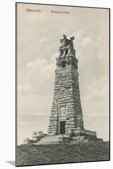 Bismarck Monument, Hannover, Germany-null-Mounted Art Print