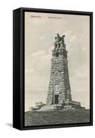 Bismarck Monument, Hannover, Germany-null-Framed Stretched Canvas