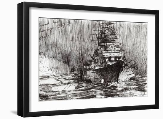 Bismarck, Off Greenland, 2005-Vincent Alexander Booth-Framed Giclee Print