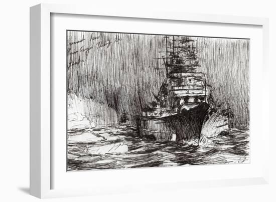 Bismarck, Off Greenland, 2005-Vincent Alexander Booth-Framed Giclee Print