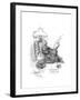 Bismarck Reading 1892-CW Allen-Framed Giclee Print