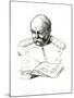 Bismarck Reads, 1877-null-Mounted Giclee Print