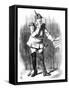 Bismarck Speaks Peace-John Tenniel-Framed Stretched Canvas