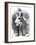 Bismarck Speaks Peace-John Tenniel-Framed Art Print