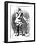 Bismarck Speaks Peace-John Tenniel-Framed Art Print