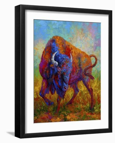 Bison Bull 1-Marion Rose-Framed Giclee Print