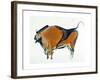 Bison, Copy of a Palaeolithic Cave Painting at Altamira, Northern Spain, 1913-null-Framed Giclee Print