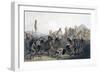 'Bison-Dance of the Mandan Indians in front of their Medicine Lodge in the Mih-Tutta-Hankush', 1843-Alexandre Manceau-Framed Giclee Print